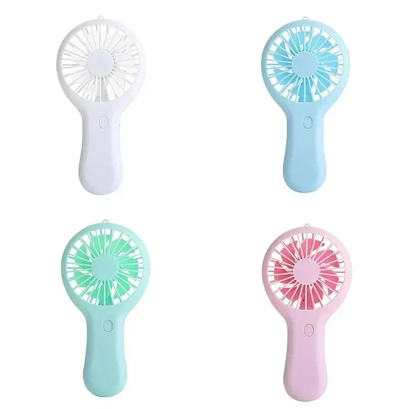 Portable Mini Handheld Fan USB Charging 3 Speed High Wind Desktop Office Travel Pocket Handheld Fan Handheld Small Charging Fan